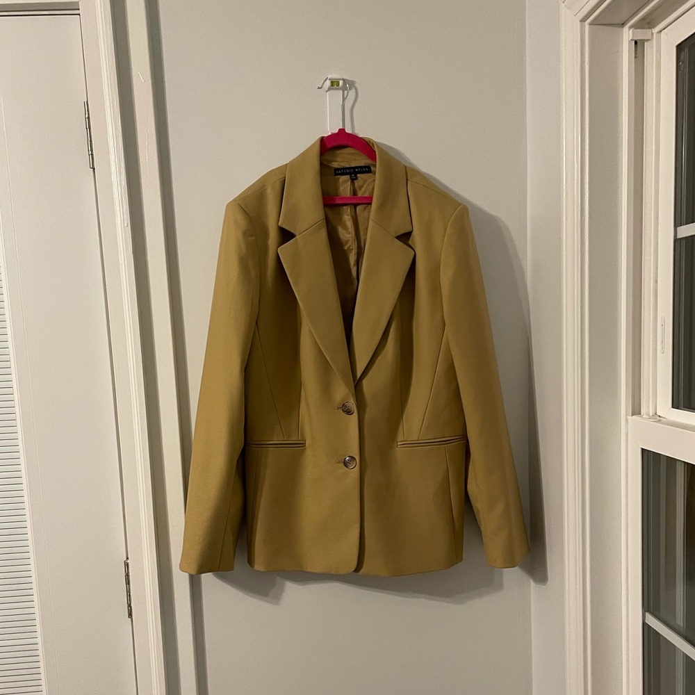Antonio Melani Tan Jacket - Size 14